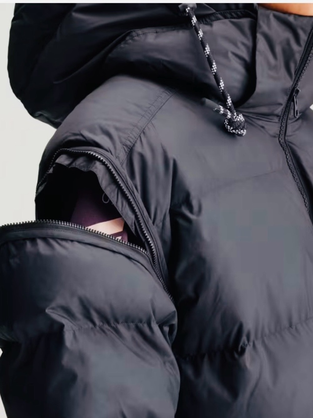 ADIDAS BY STELLA MCCARTNEY CONVERTIBLE PUFFER COAT - Picture 9 of 16